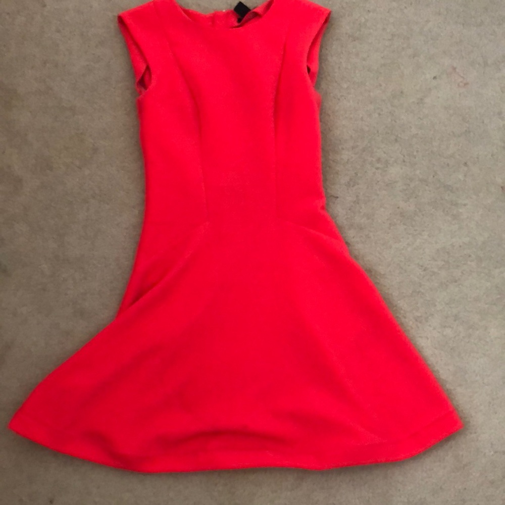 H&M hot pink dress